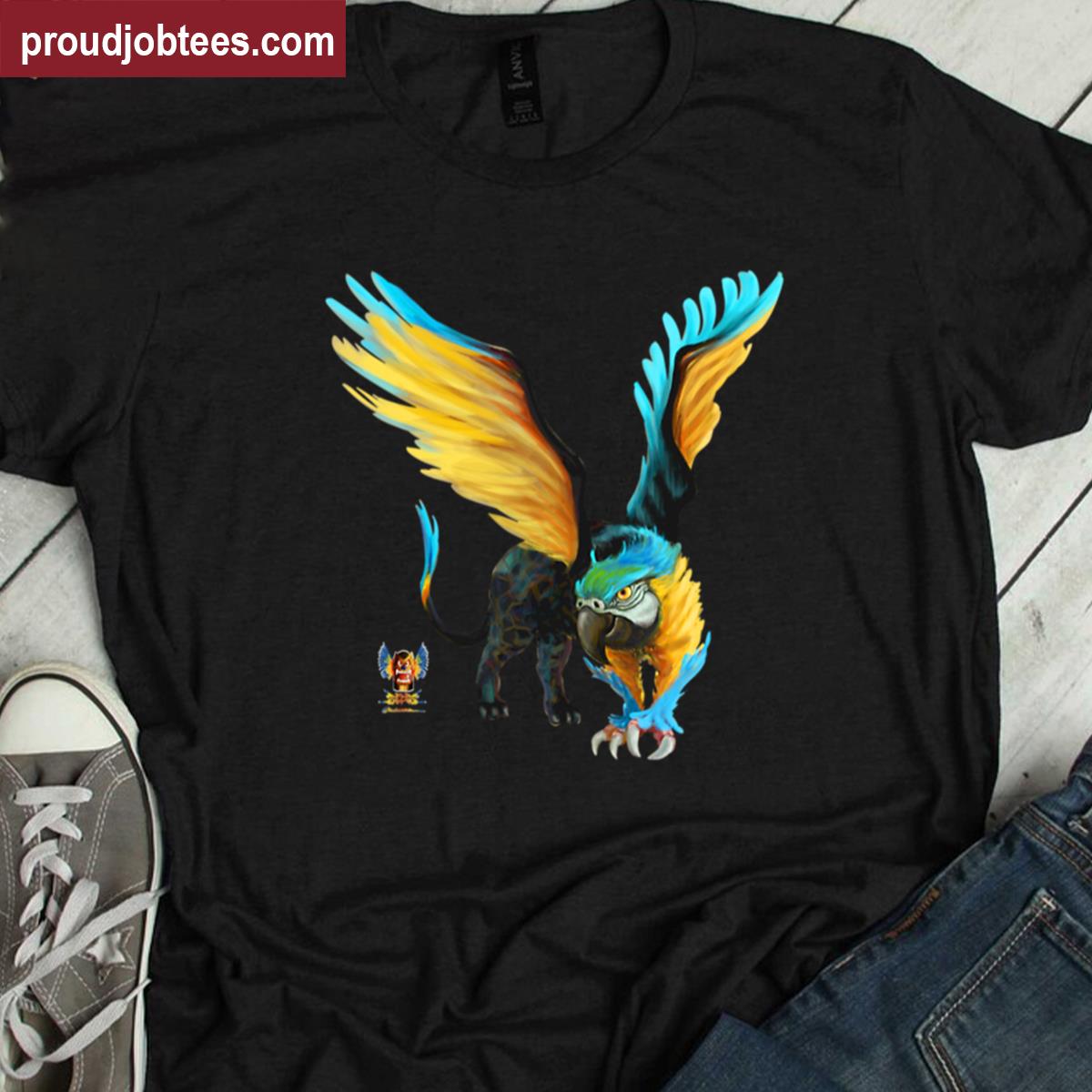 Griffon Macaw Stylish Tee Shirt