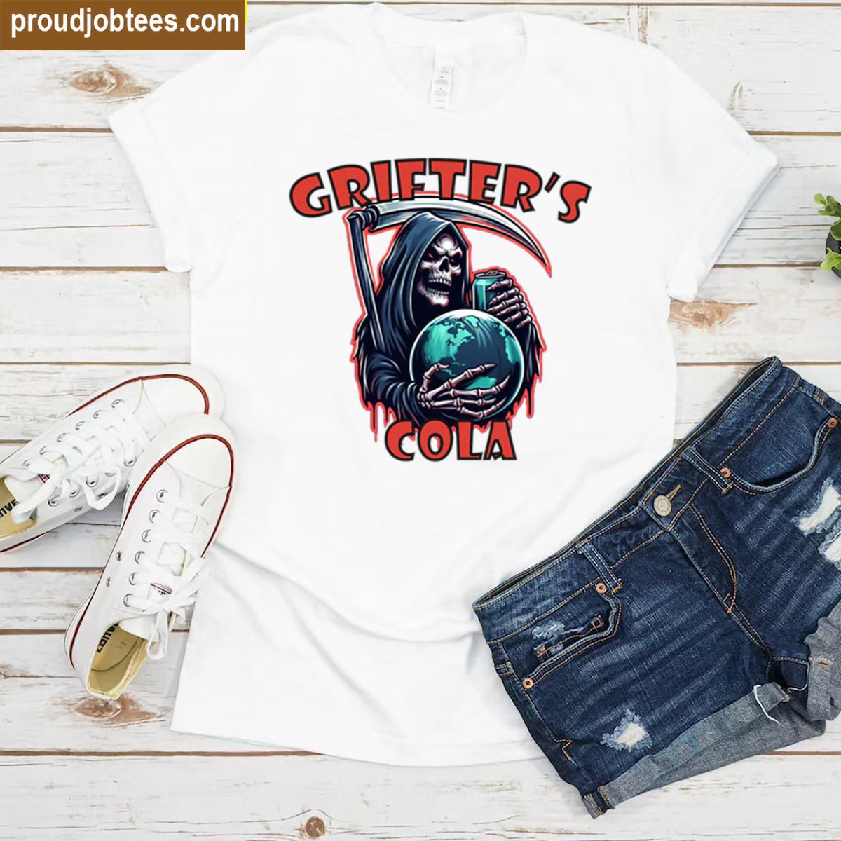 Grifters Cola Reaper Graphic Tee Shirt