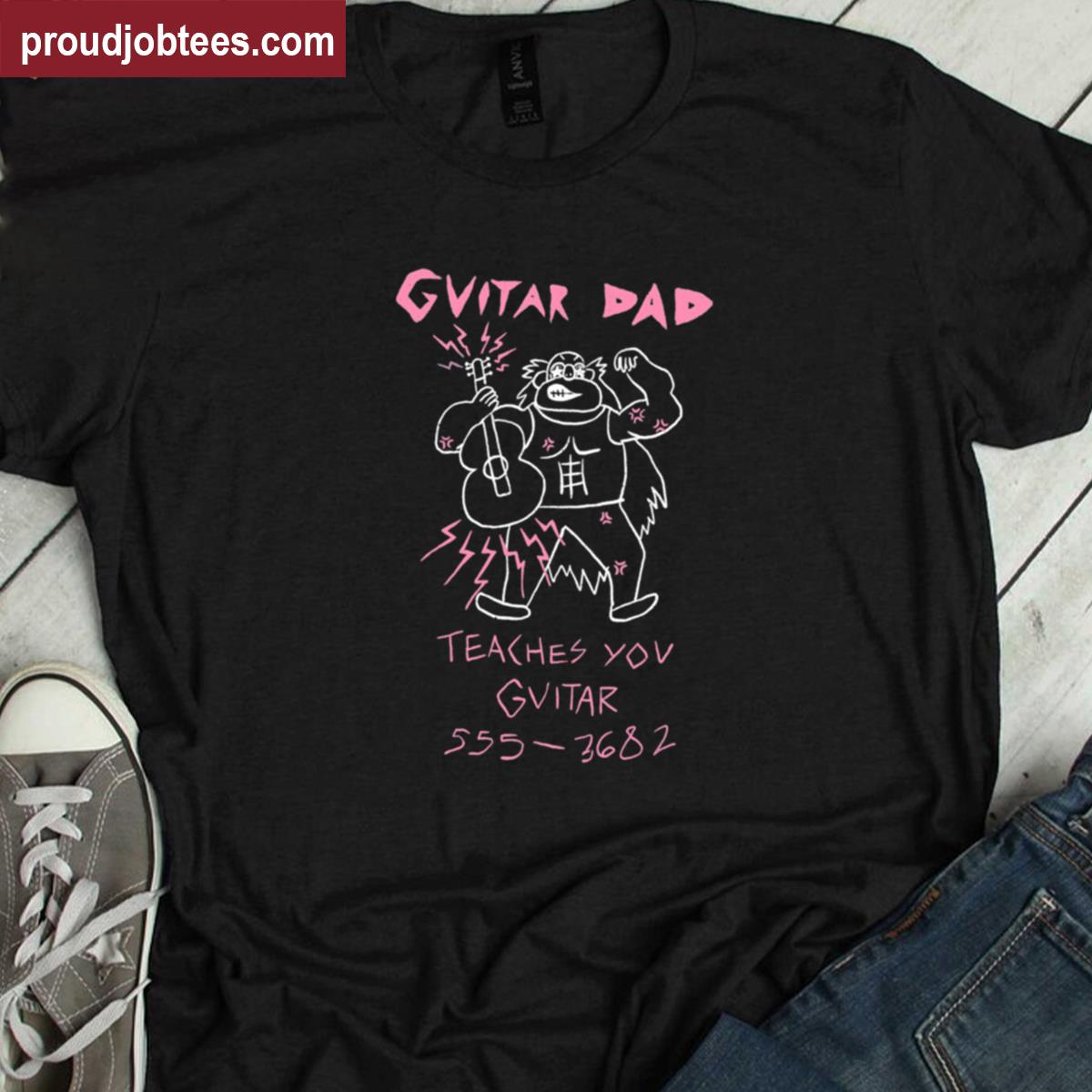 Guitar Dad Steven Universe Tee Shirt