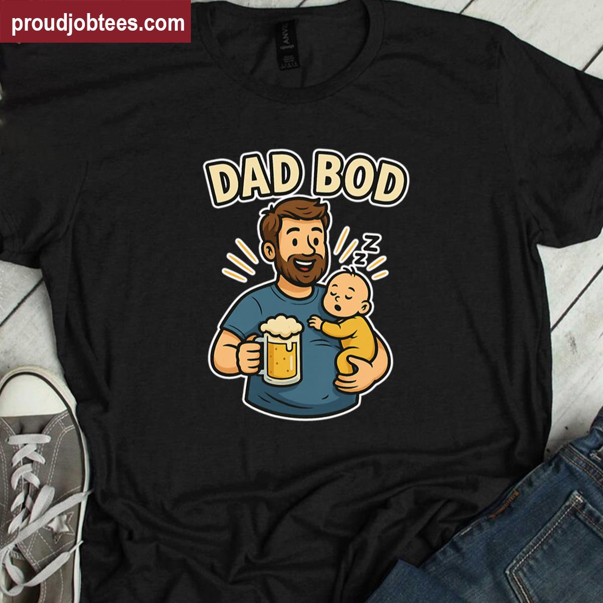 Humorous Dad Bod Shirt