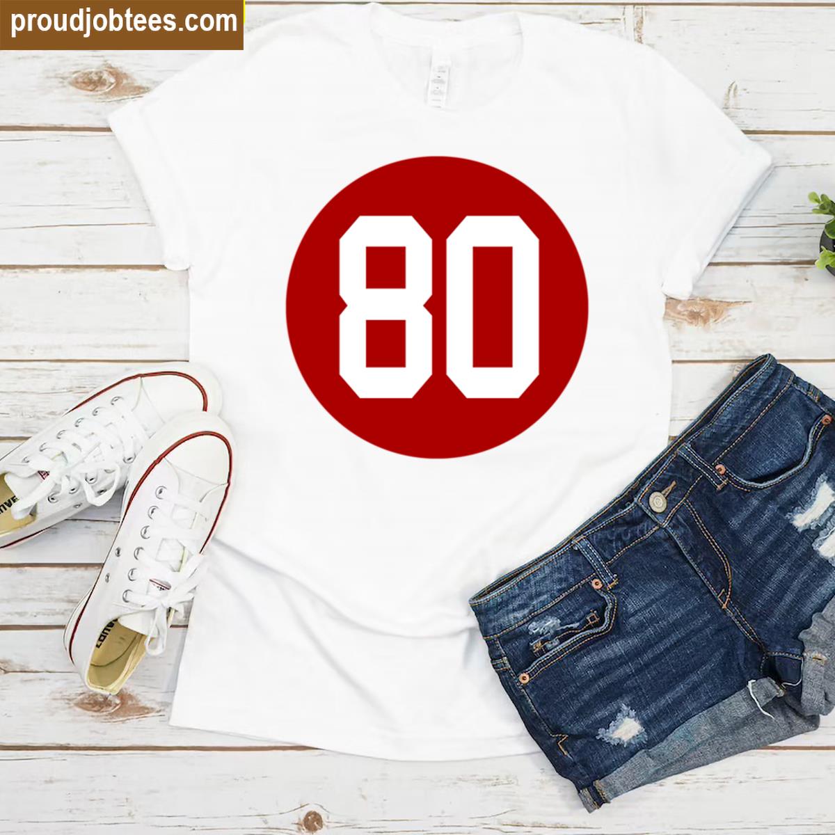 Jerry Rice 49ers Inspired Apparel Shirt