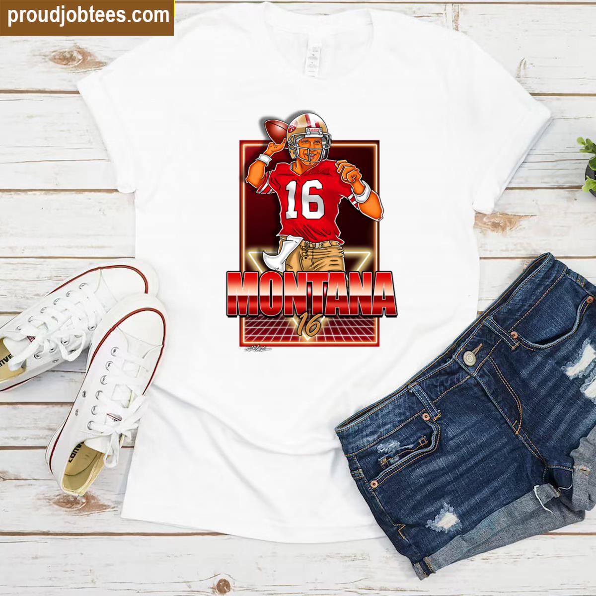Joe Montana 49ers Apparel Shirt