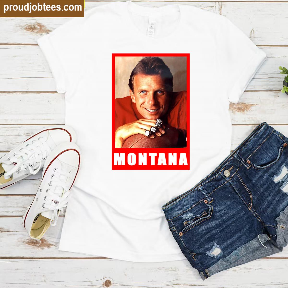 Joe Montana Fan Tee Shirt