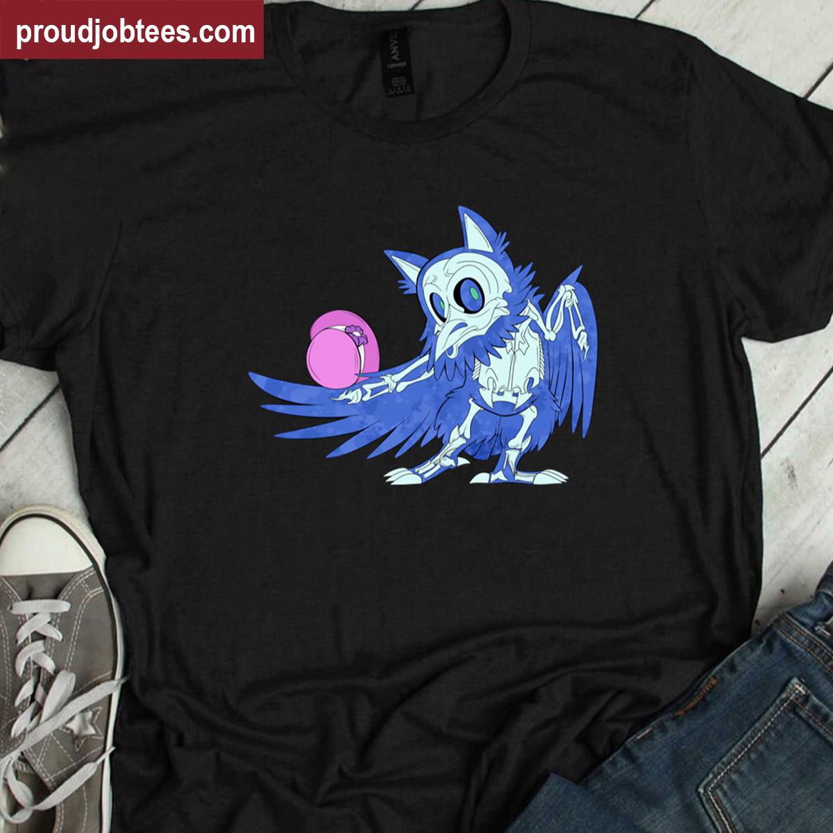 Julio Owl Design Tee Shirt
