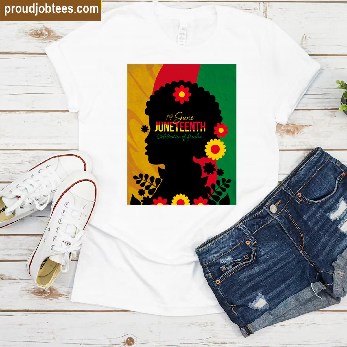 Juneteenth Independence Day Tee Shirt