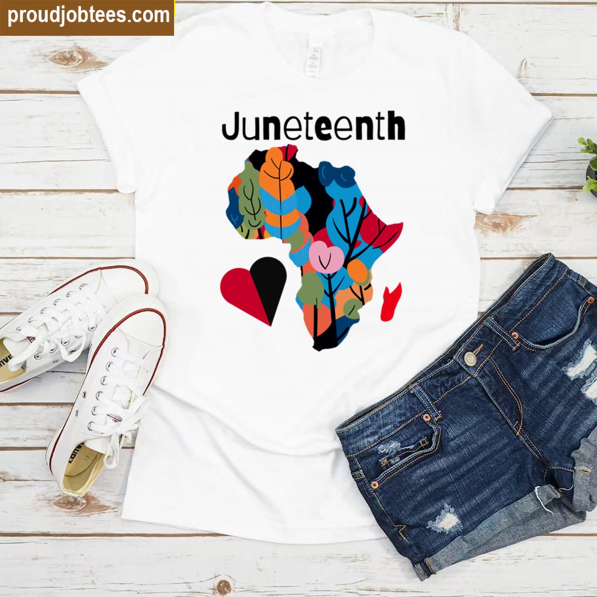Juneteenth Love Africa Shirt