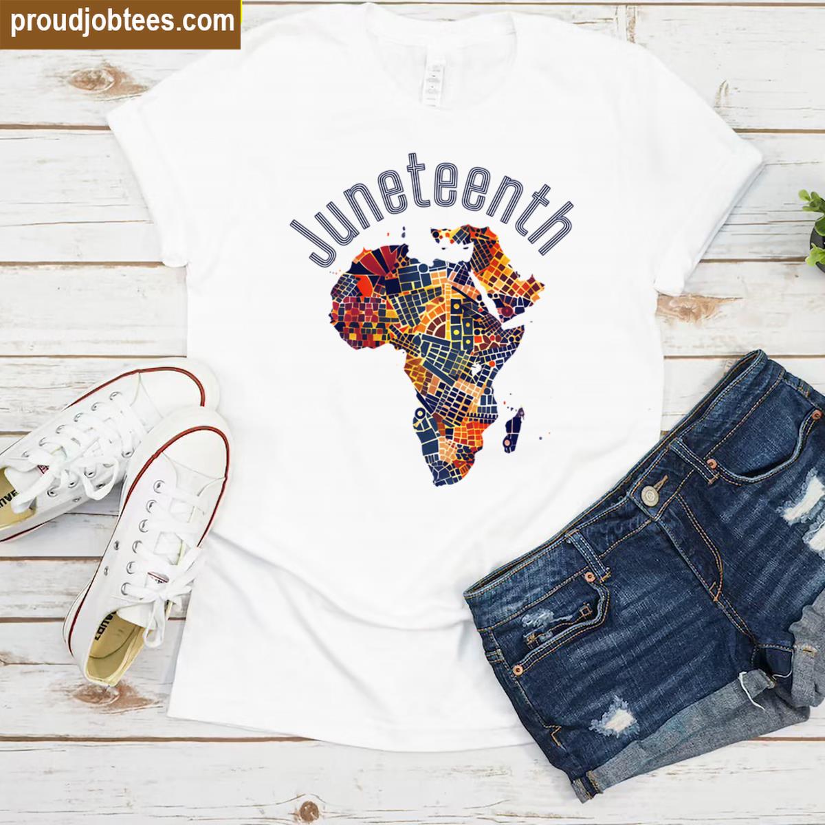 Juneteenth Puzzle Art Shirt