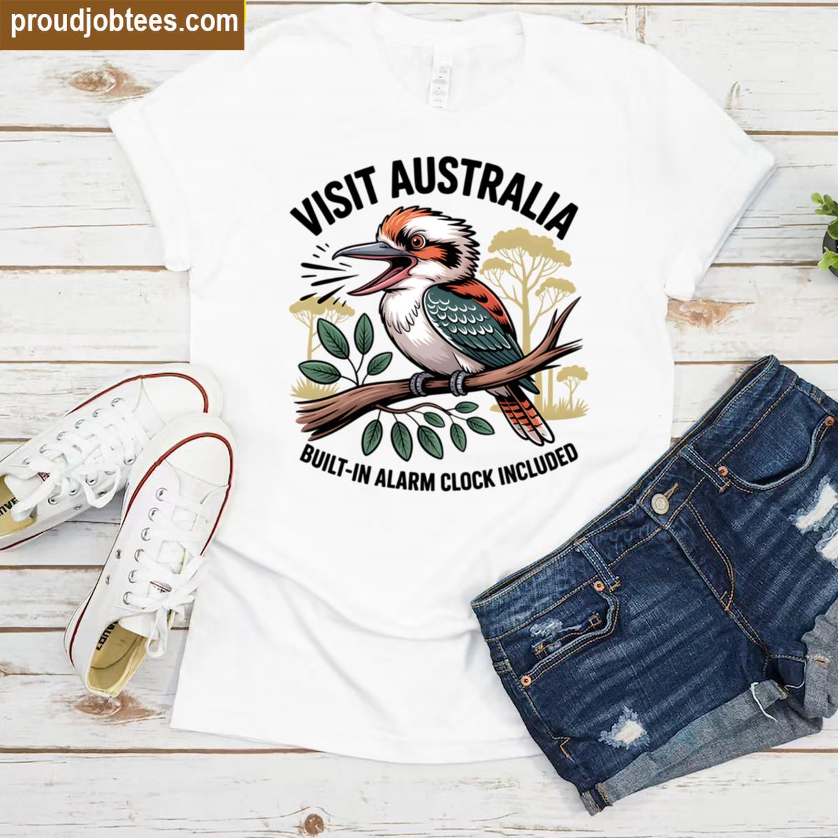 Kookaburra Funny Graphic Shirt