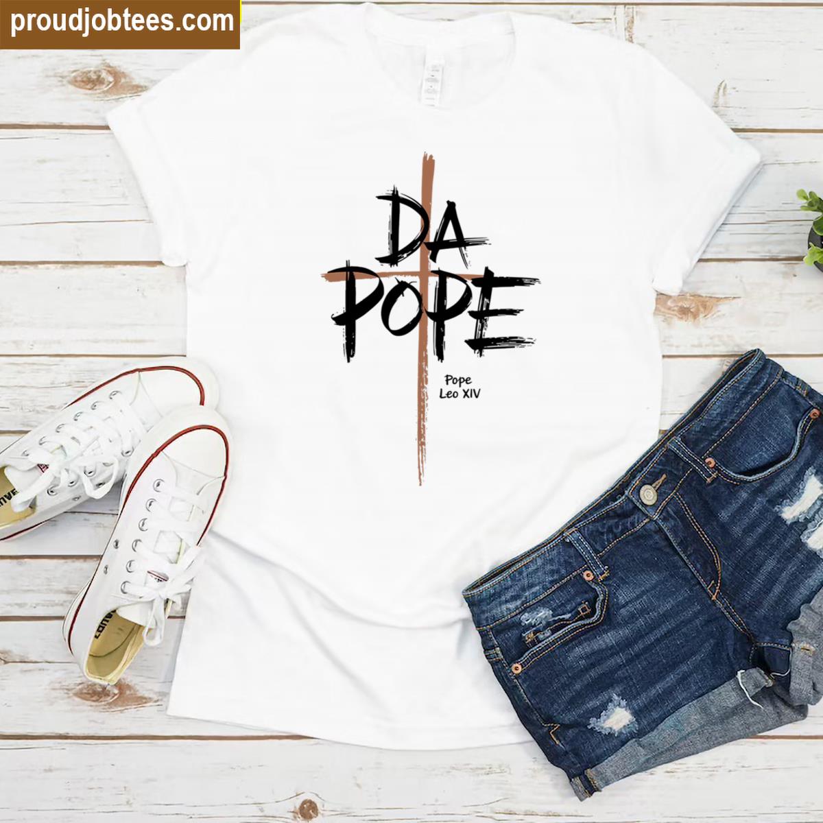 Leo Xiv Graphic Tee Shirt