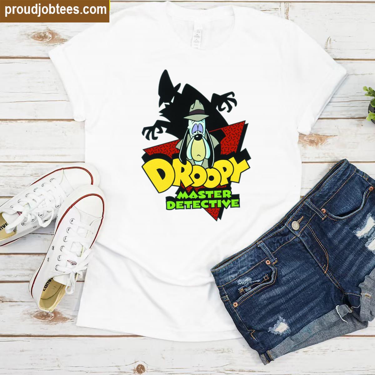 Master Detective Droopy Tee Shirt