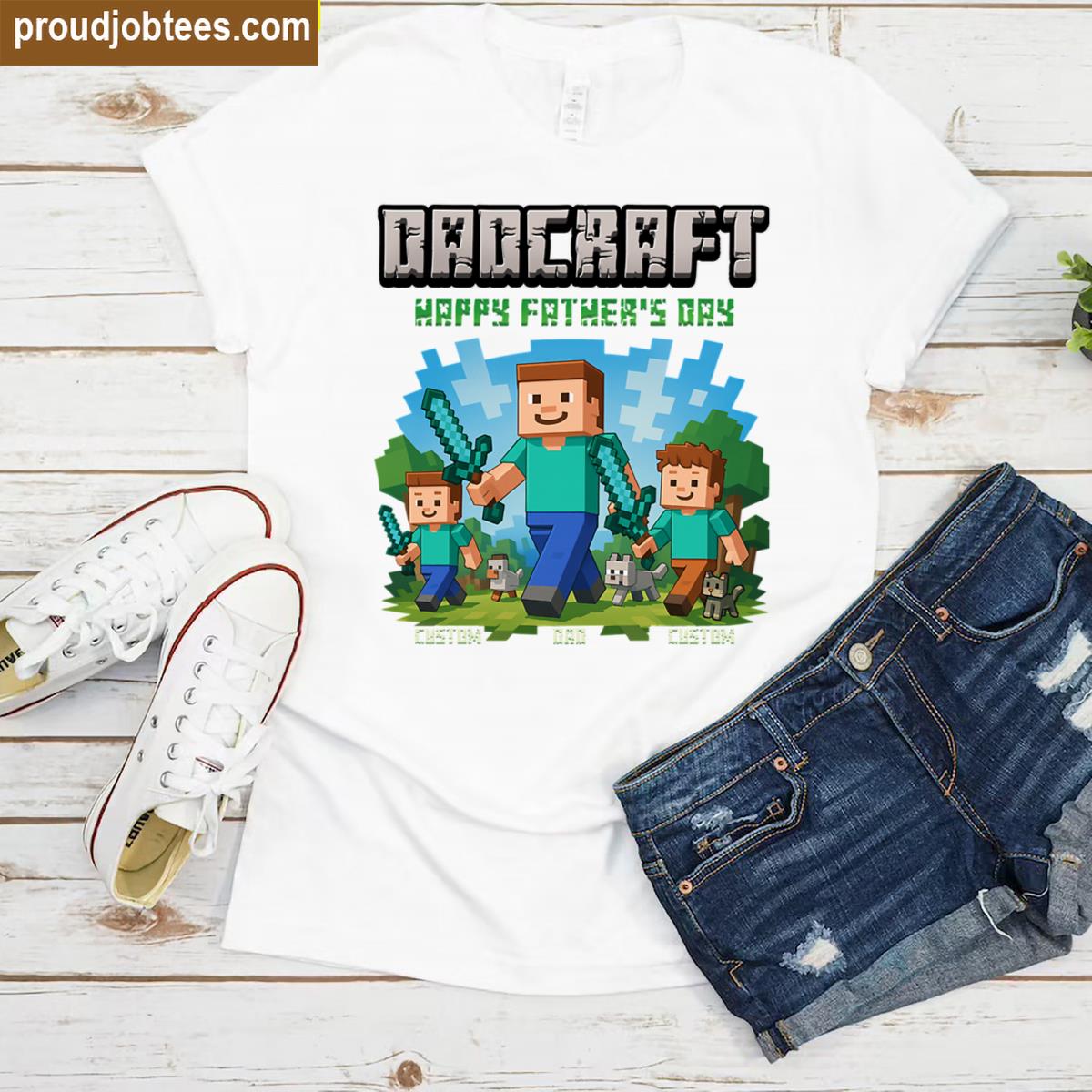 Minecraft Dadcraft Shirt