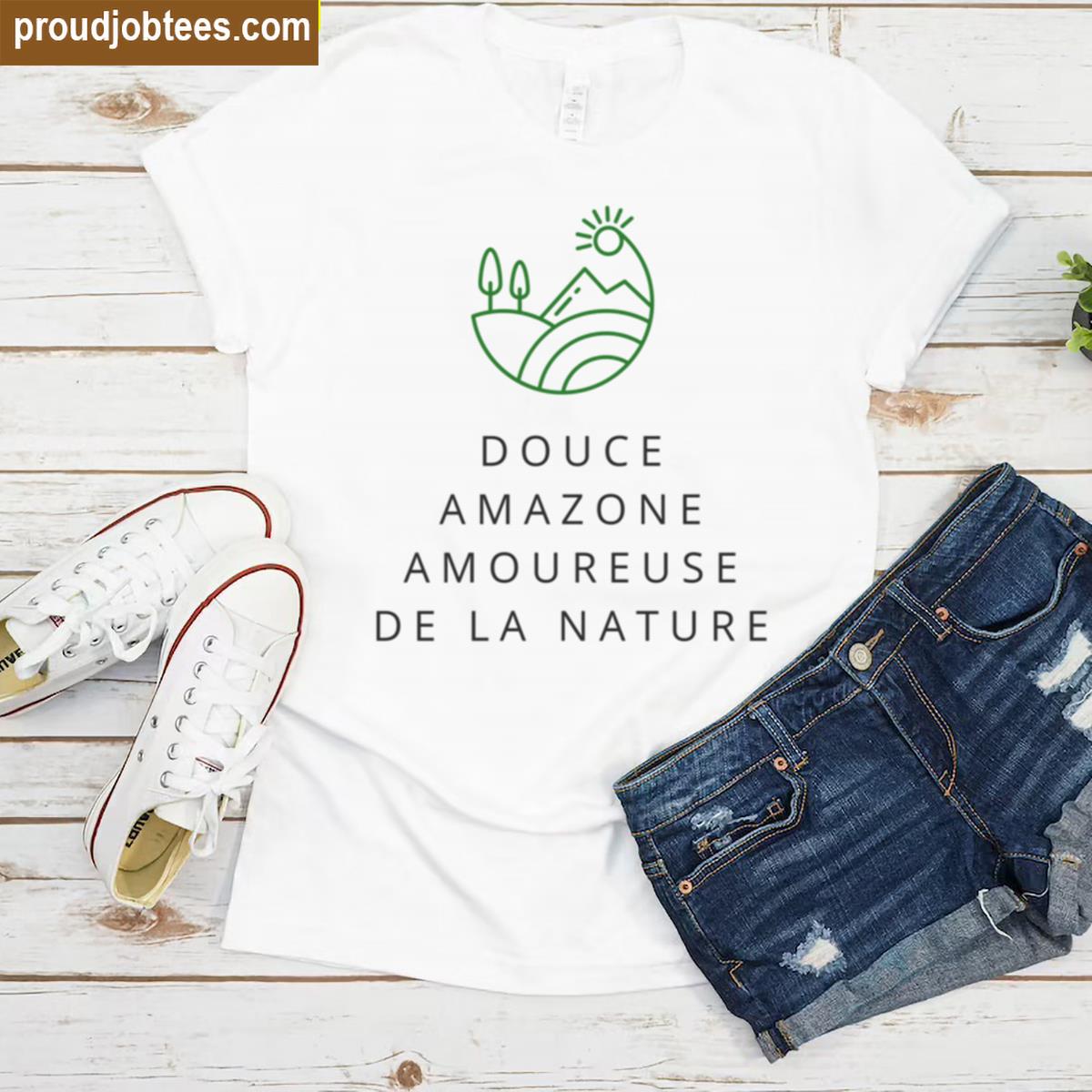 Nature Lovers Oversized Graphic Tee Shirt