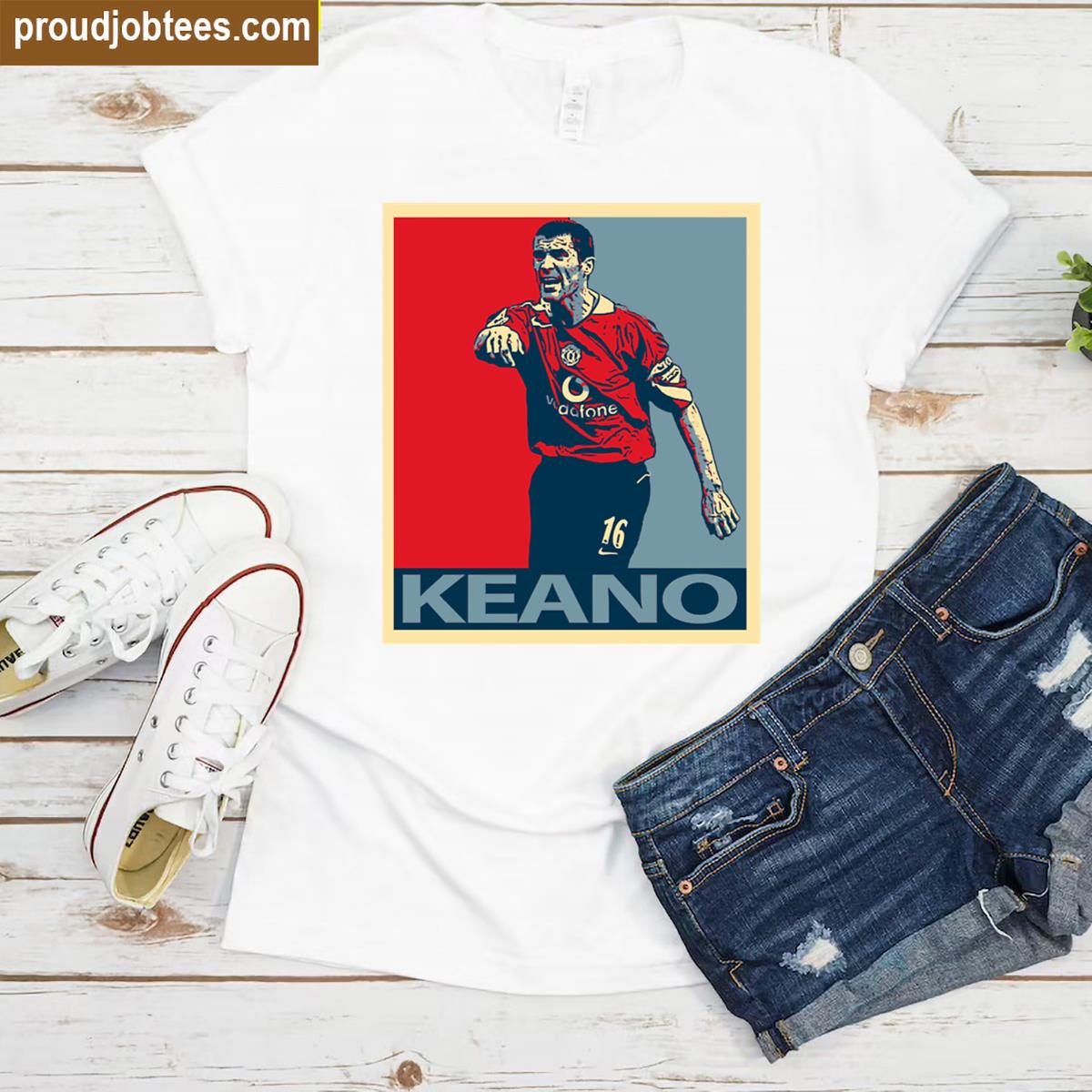 Roy Keane Red Devils Shirt