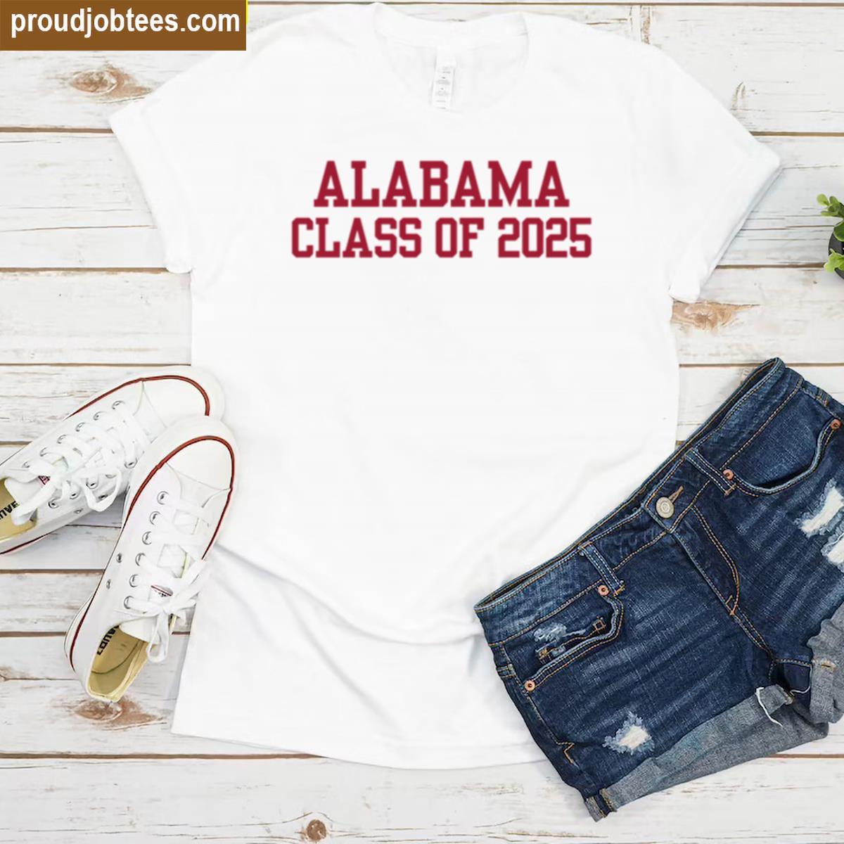 University Of Alabama Class Of 2025 Shirt