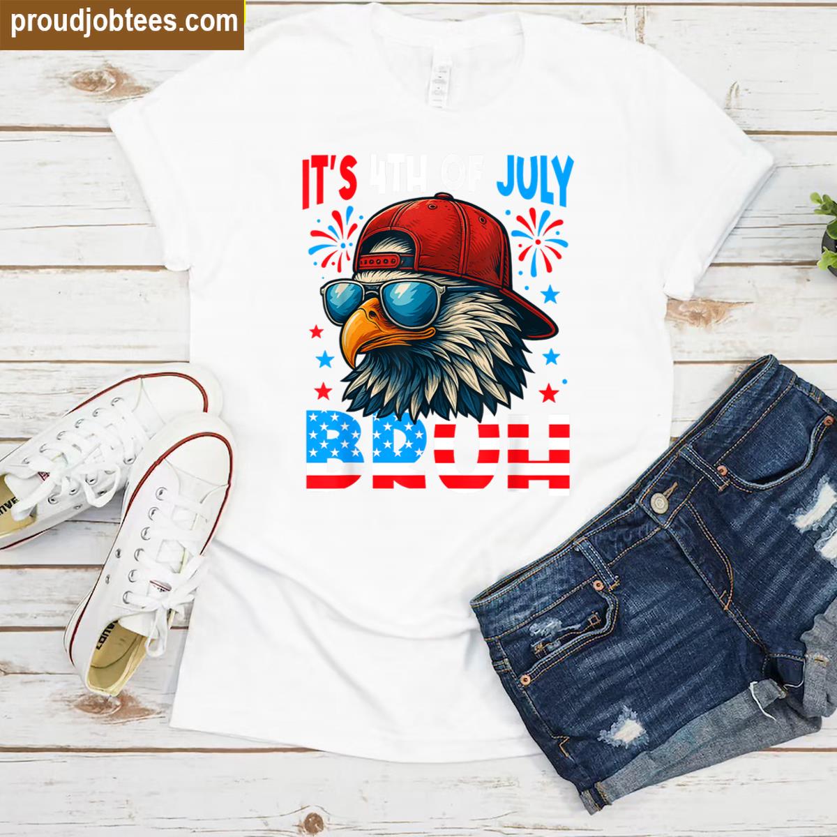 4th Of July Patriotic Eagle Shirt