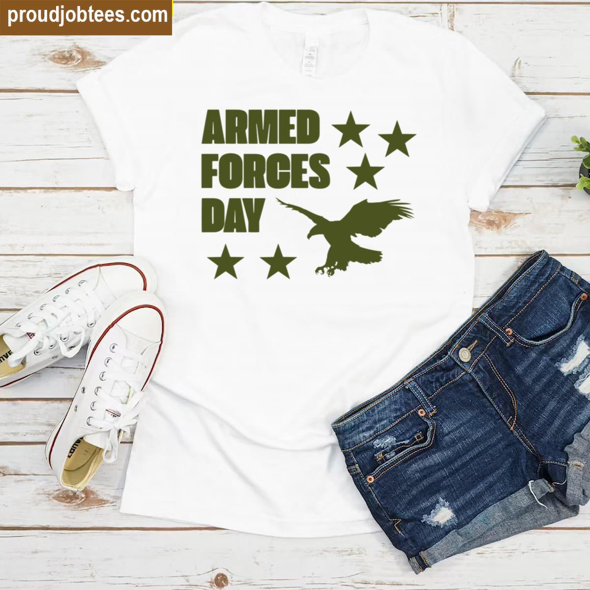 Armed Forces Day Honor Heroes Apparel Shirt