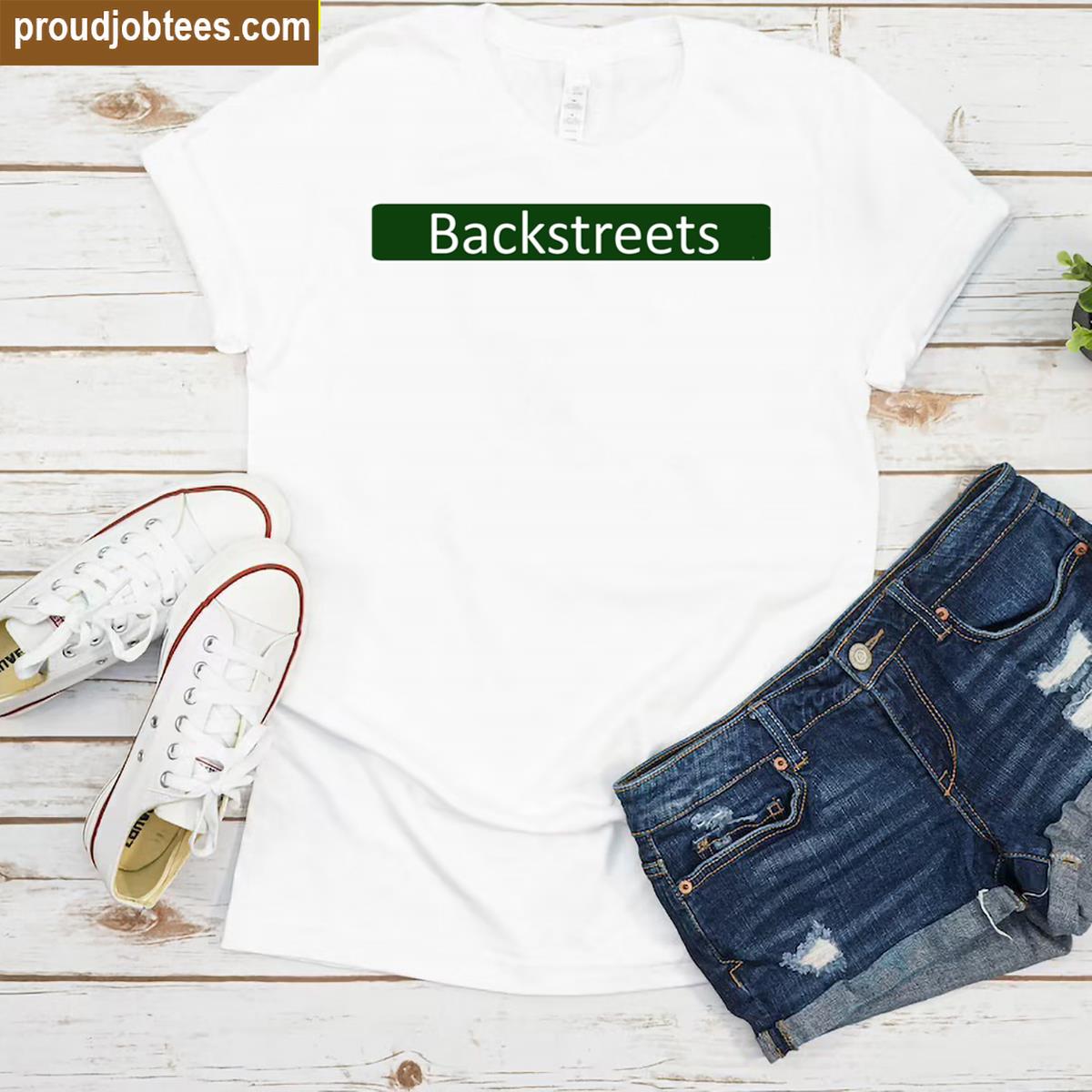 Backstreets Graphic Tee Trendy Shirt