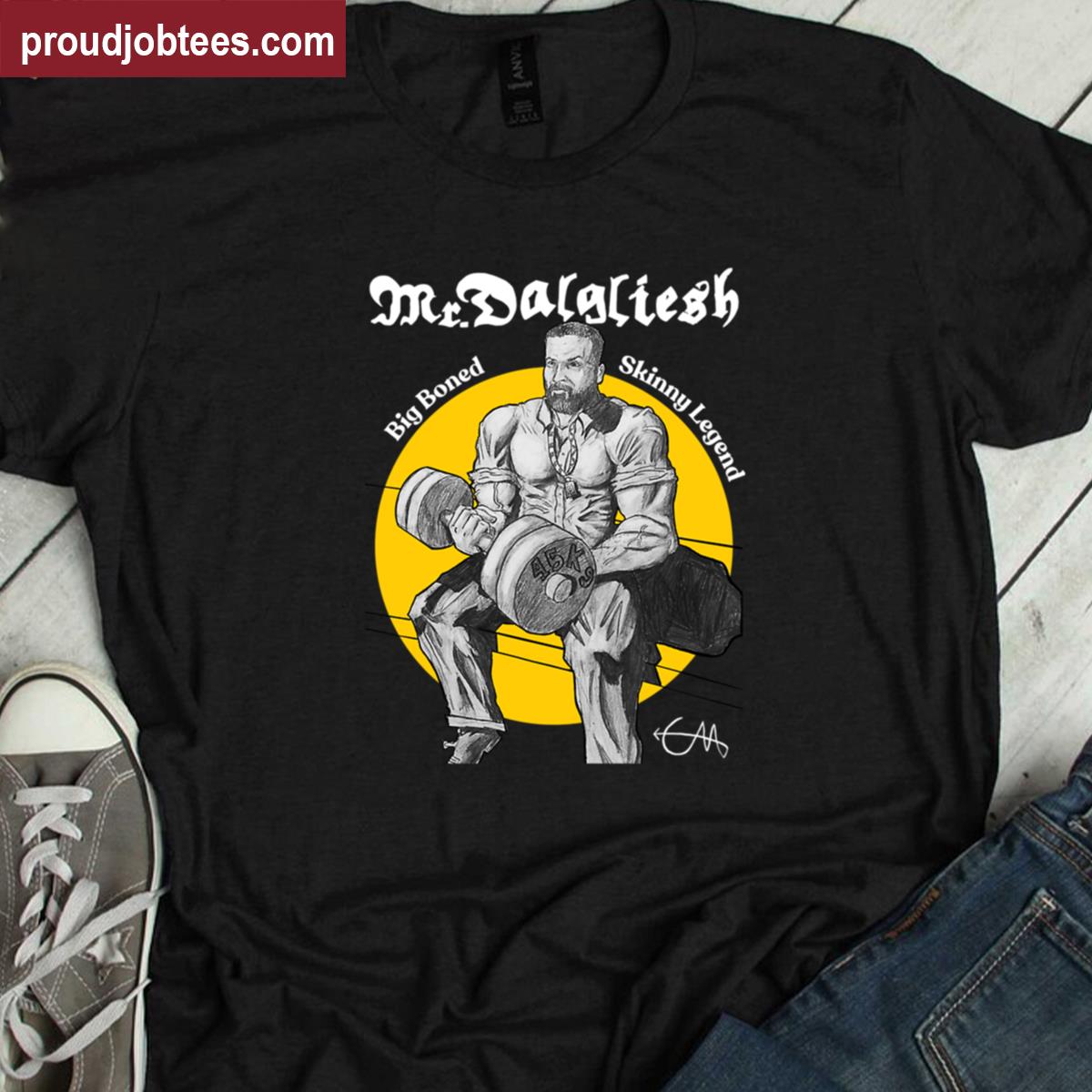 Big Boned Skinny Legend Graphic Tee Shirt
