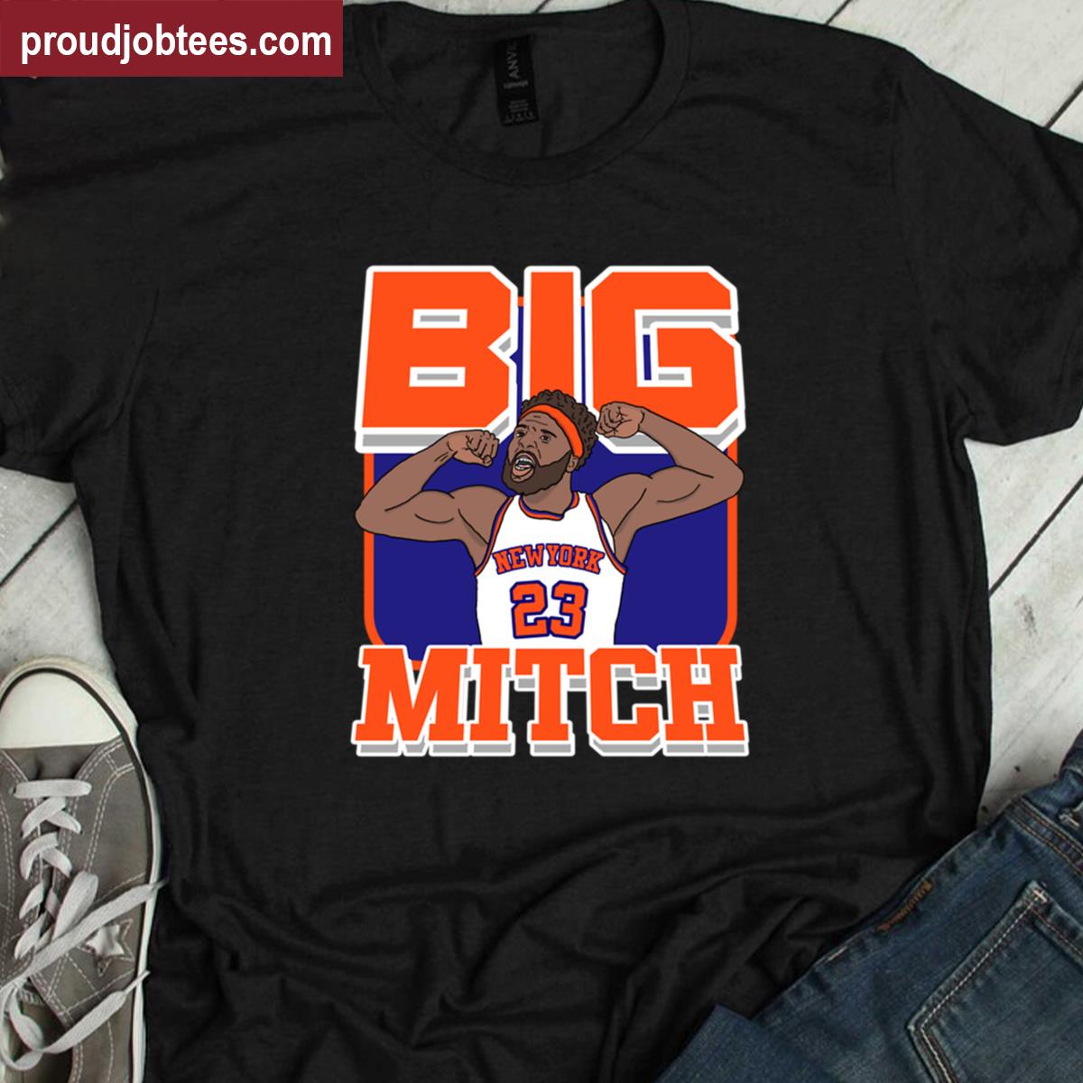 Big Mitch Tri Blend Graphic Tee Shirt