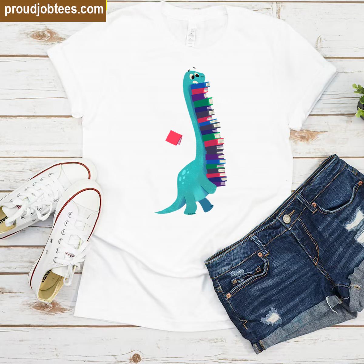 Book Dinosaurs Graphic Tee Shirt