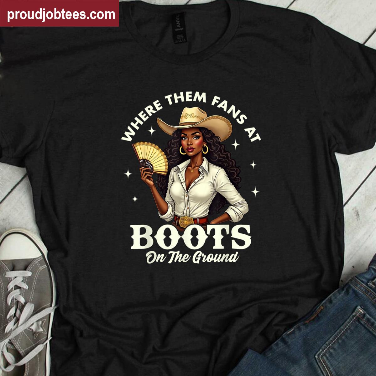 Boots On The Ground Juneteenth Tee Shirt