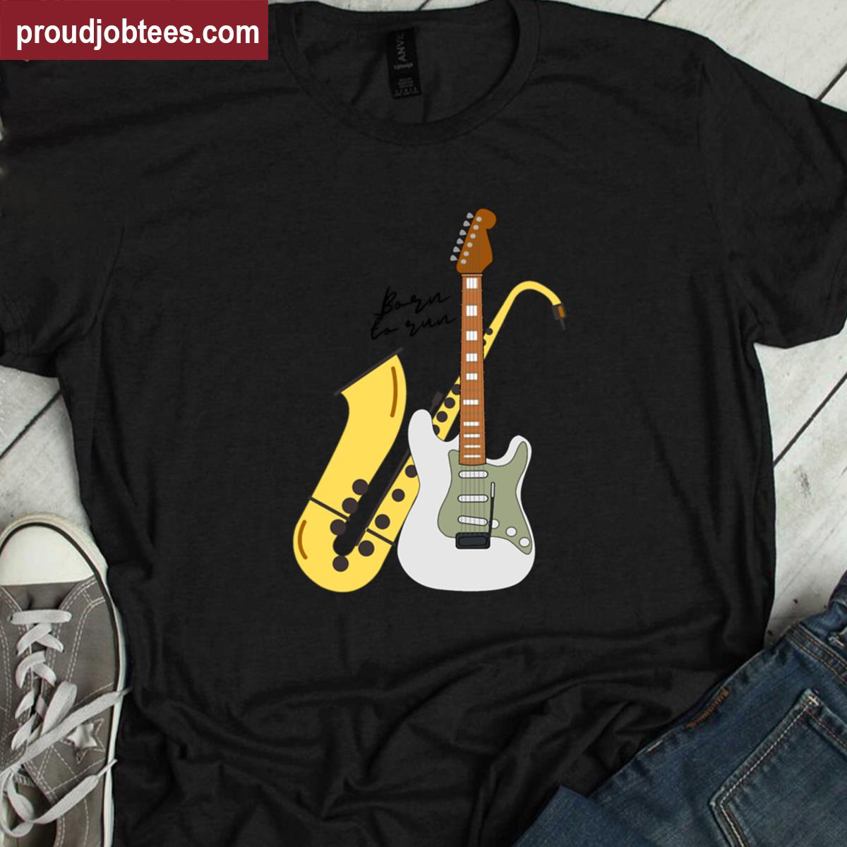 Born To Run Fender Graphic Tee Shirt