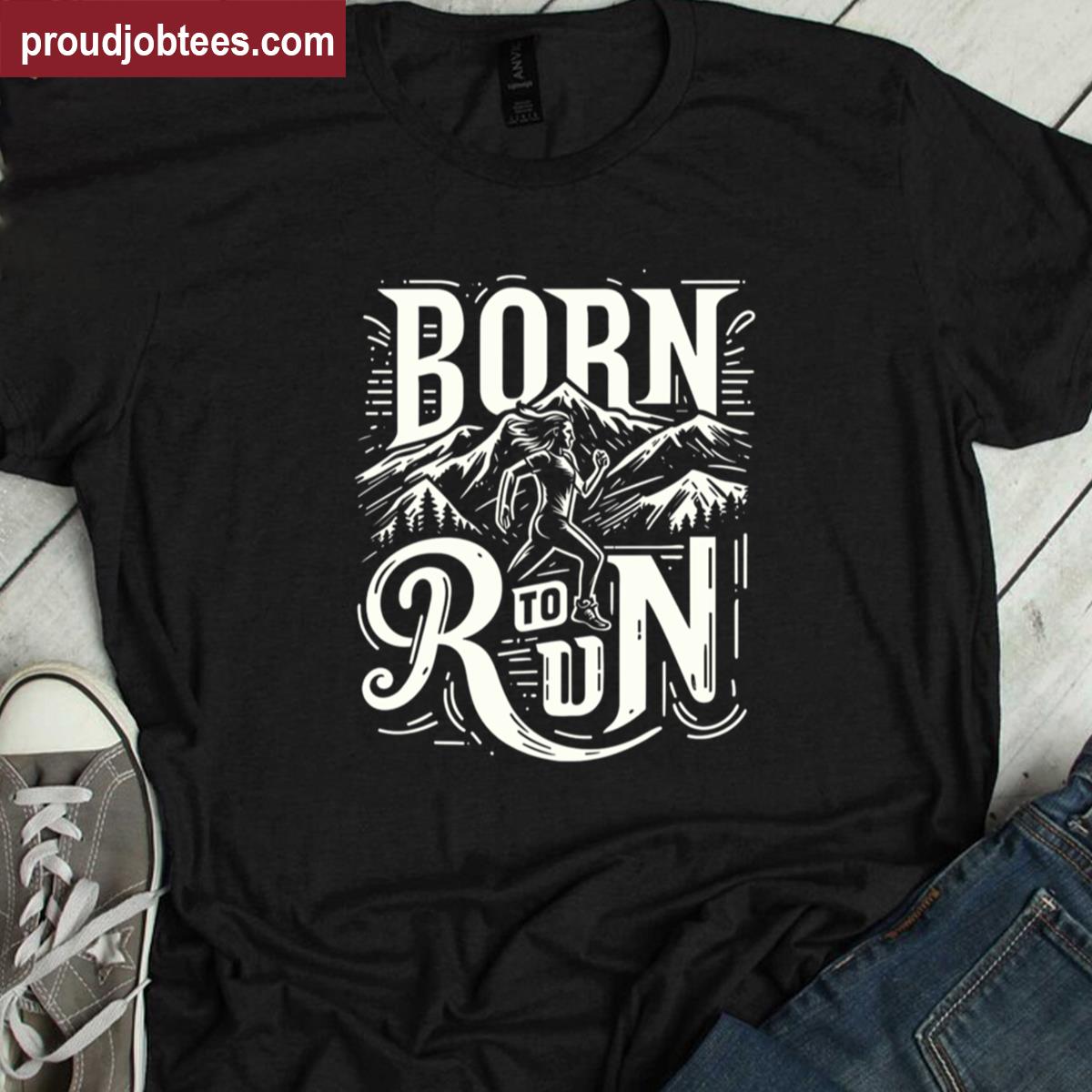 Born To Run Iconic Tee Shirt