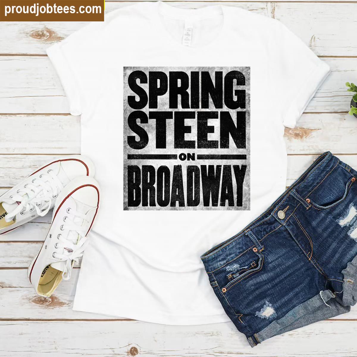 Broadway Springsteen Concert Shirt
