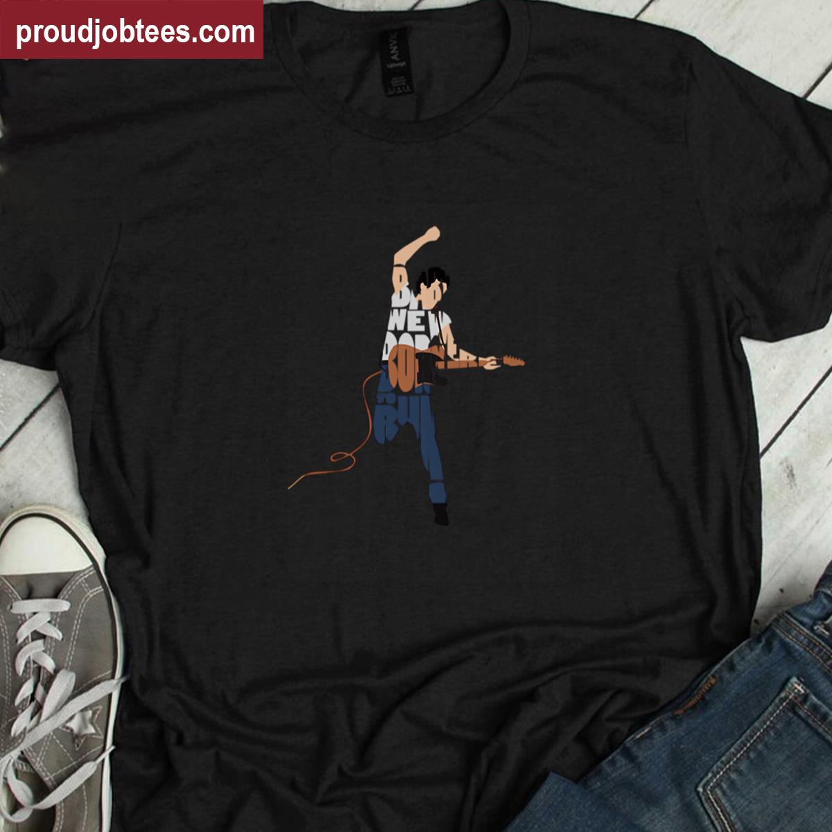 Bruce Springsteen Design Shirt