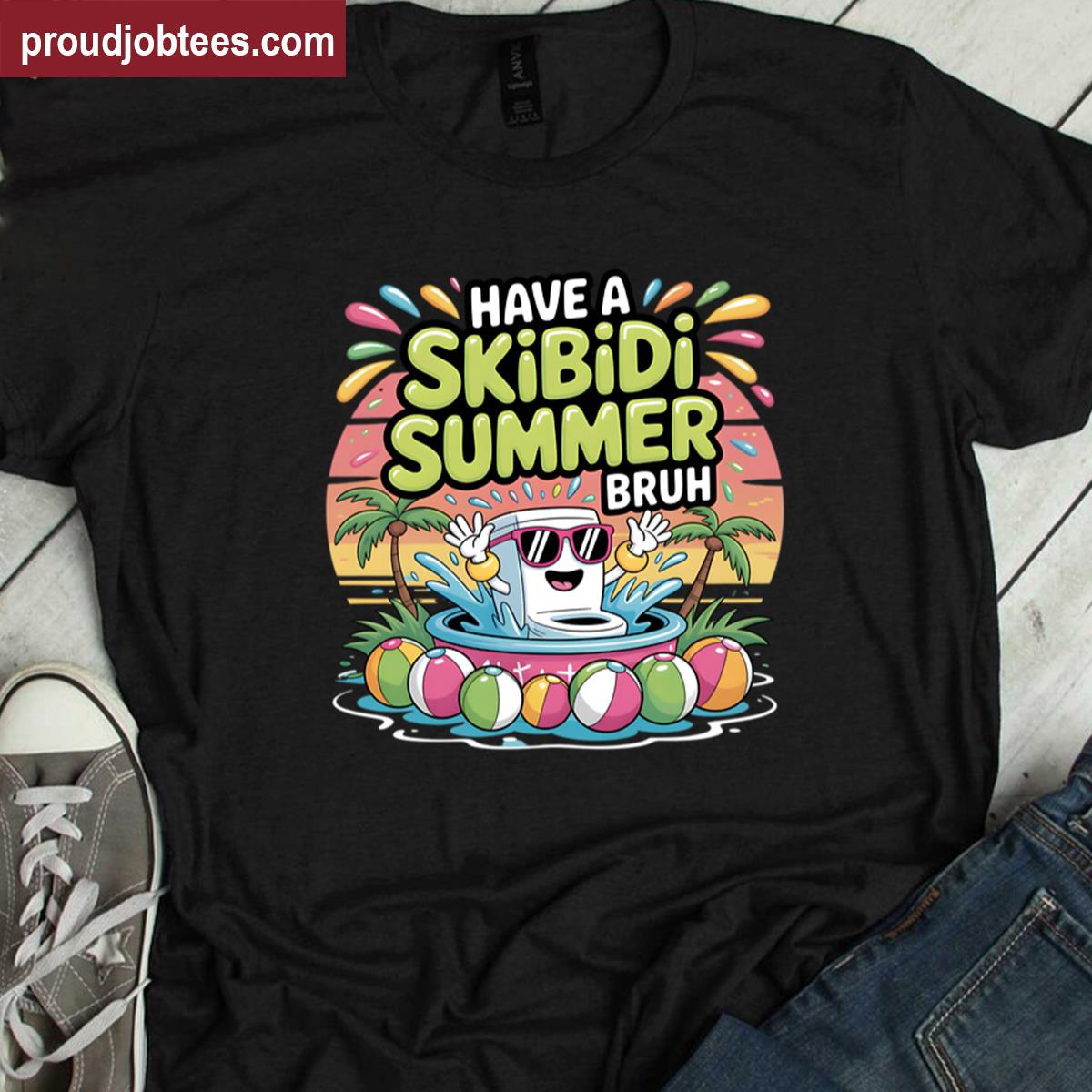 Bruh Have A Skibidi Tee Shirt