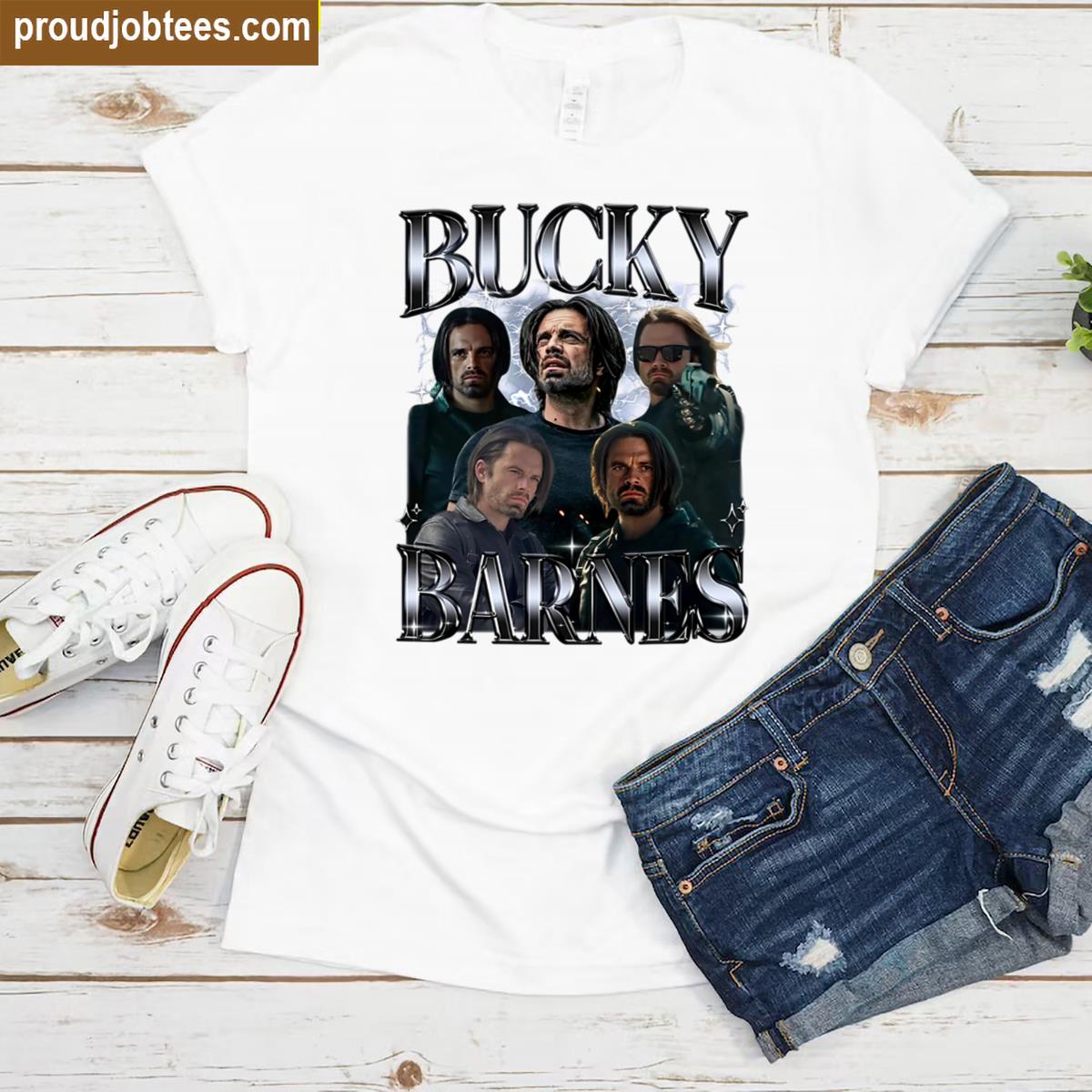 Bucky Barnes Graphic Tee Winter Soldier Shirt
