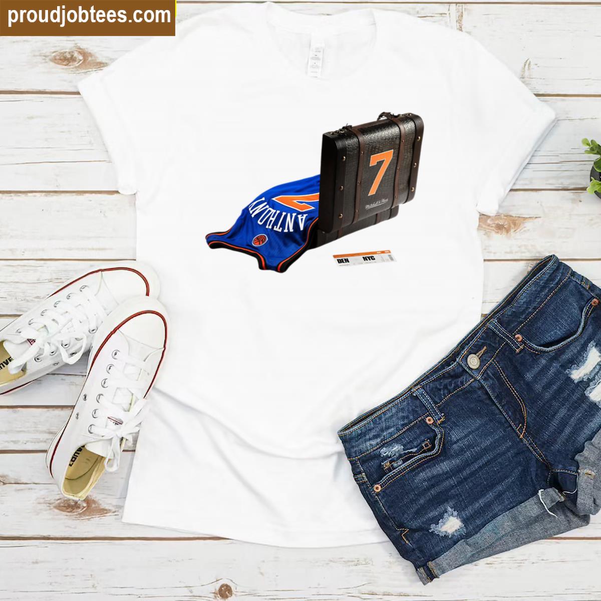 Carmelo Anthony Knicks Fan Tee Shirt