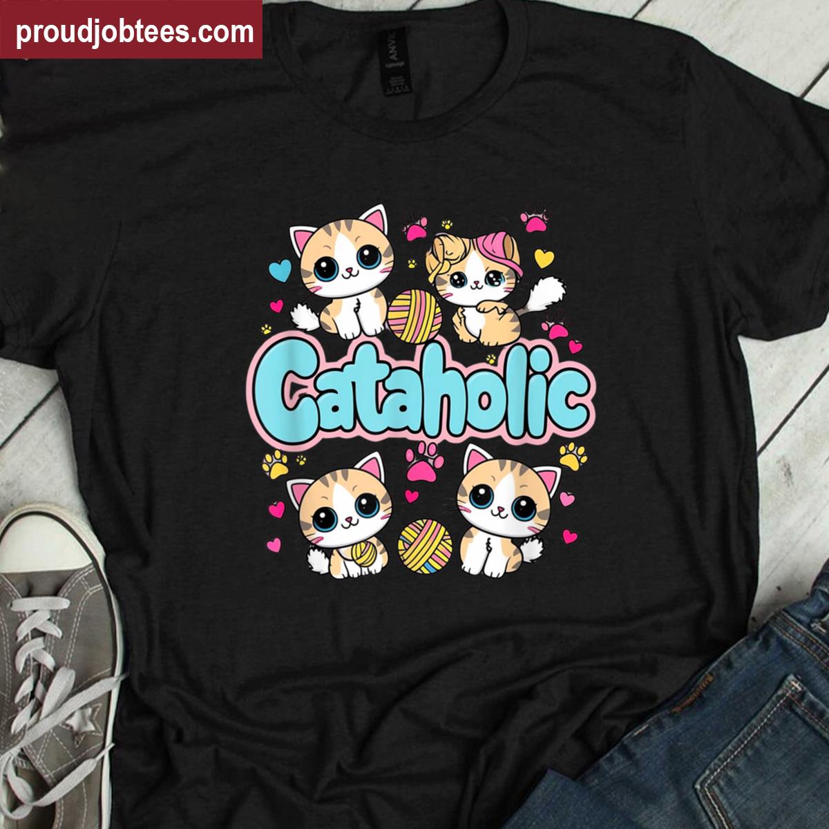 Cat Adorable Tee Shirt