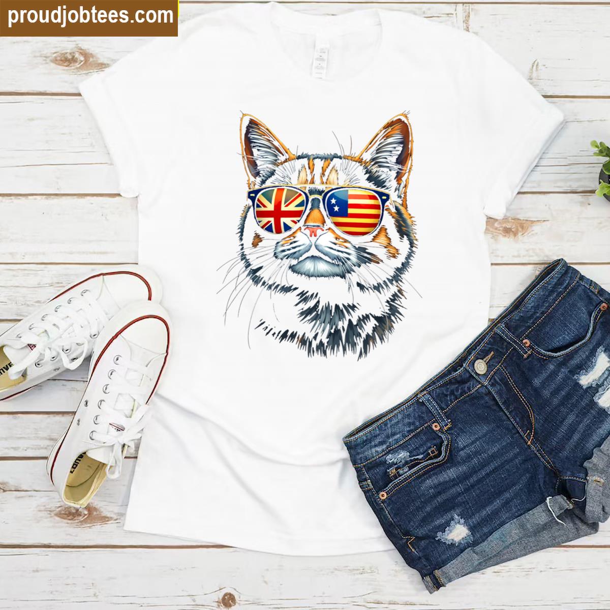 Cat Shades Uk Apparel Shirt