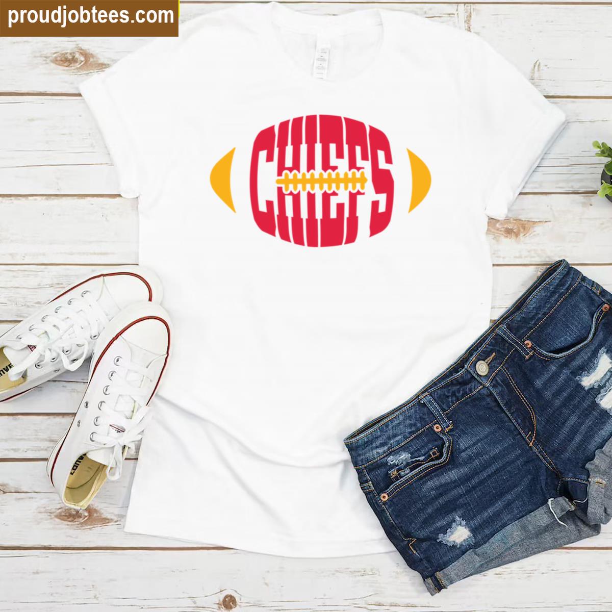 Chiefs Football Graphic Tee Shirt