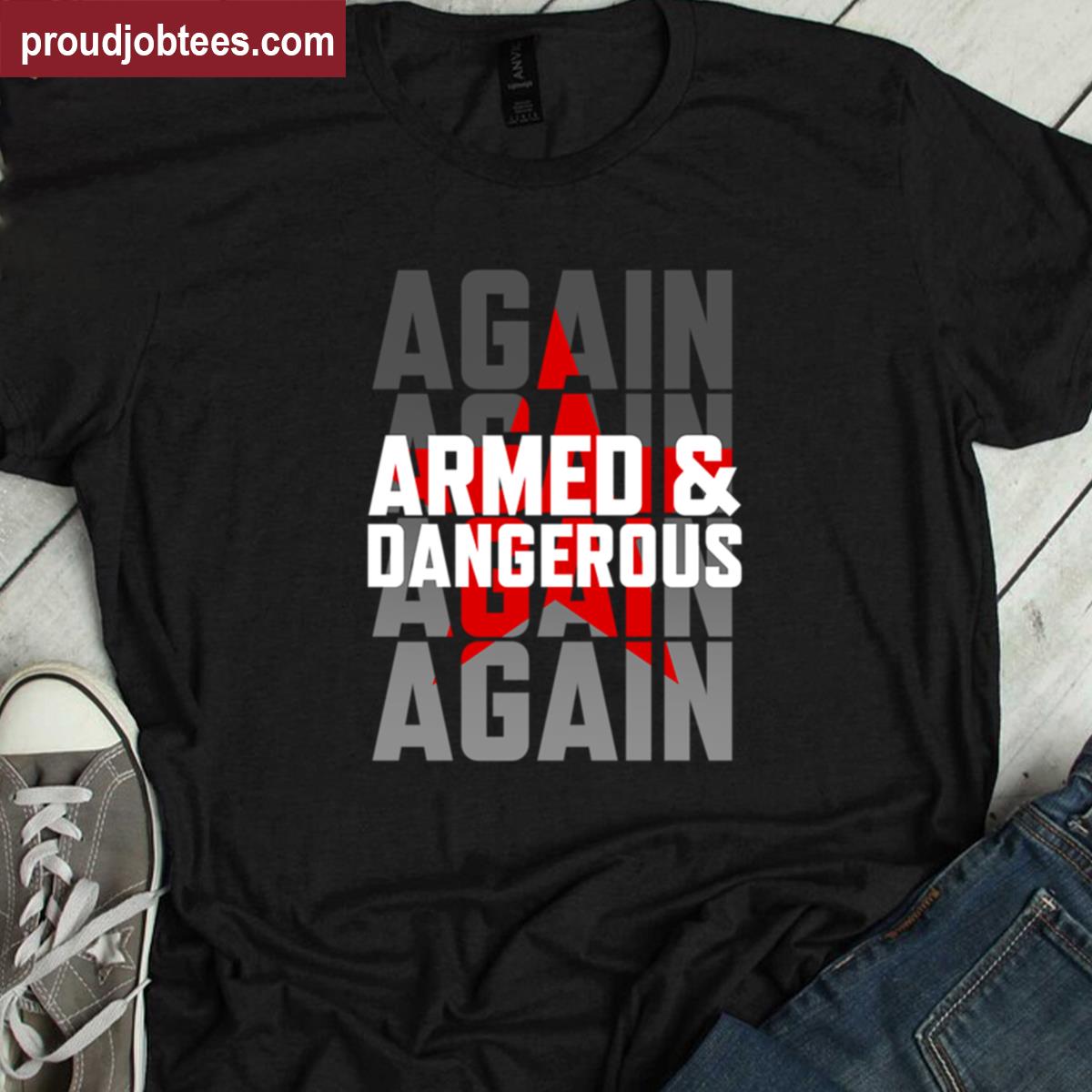 Dangerous Armed Graphic Tee Shirt