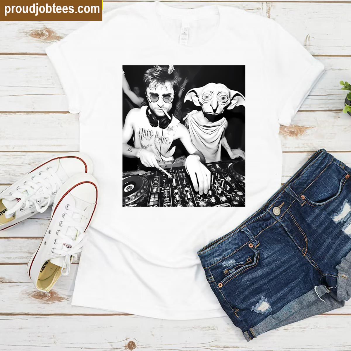 Dobby Dj Graphic Tee Shirt
