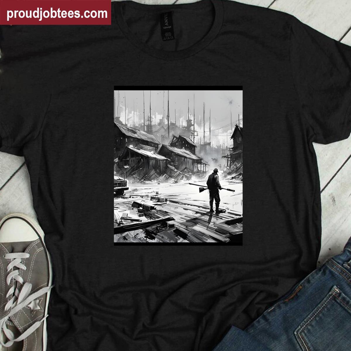 Downbound Train Tee Design Shirt