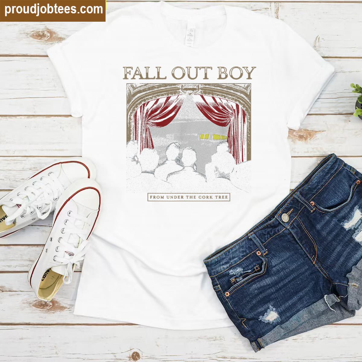 Fall Out Boy Cork Tree Tee Shirt