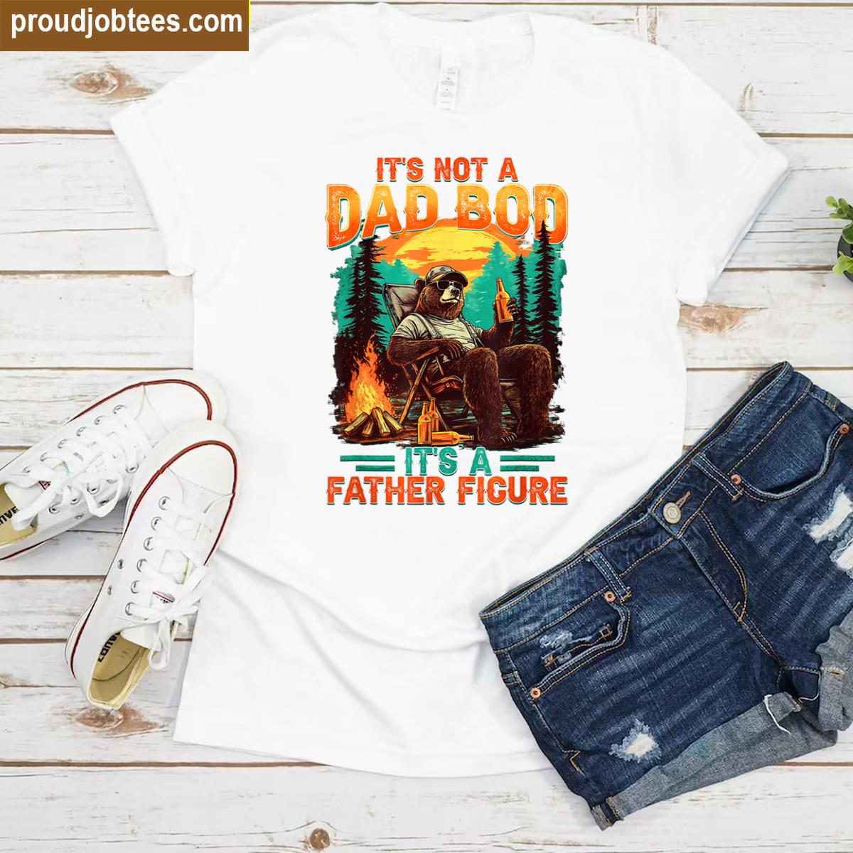 Father Figure Drinking Dad Jokes Shirt