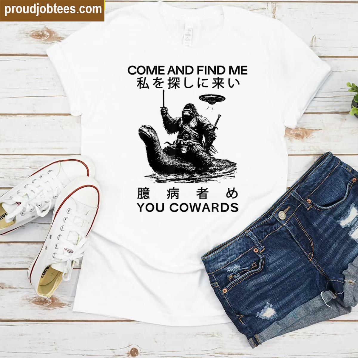 Funny Japanese Cryptid Tee Shirt