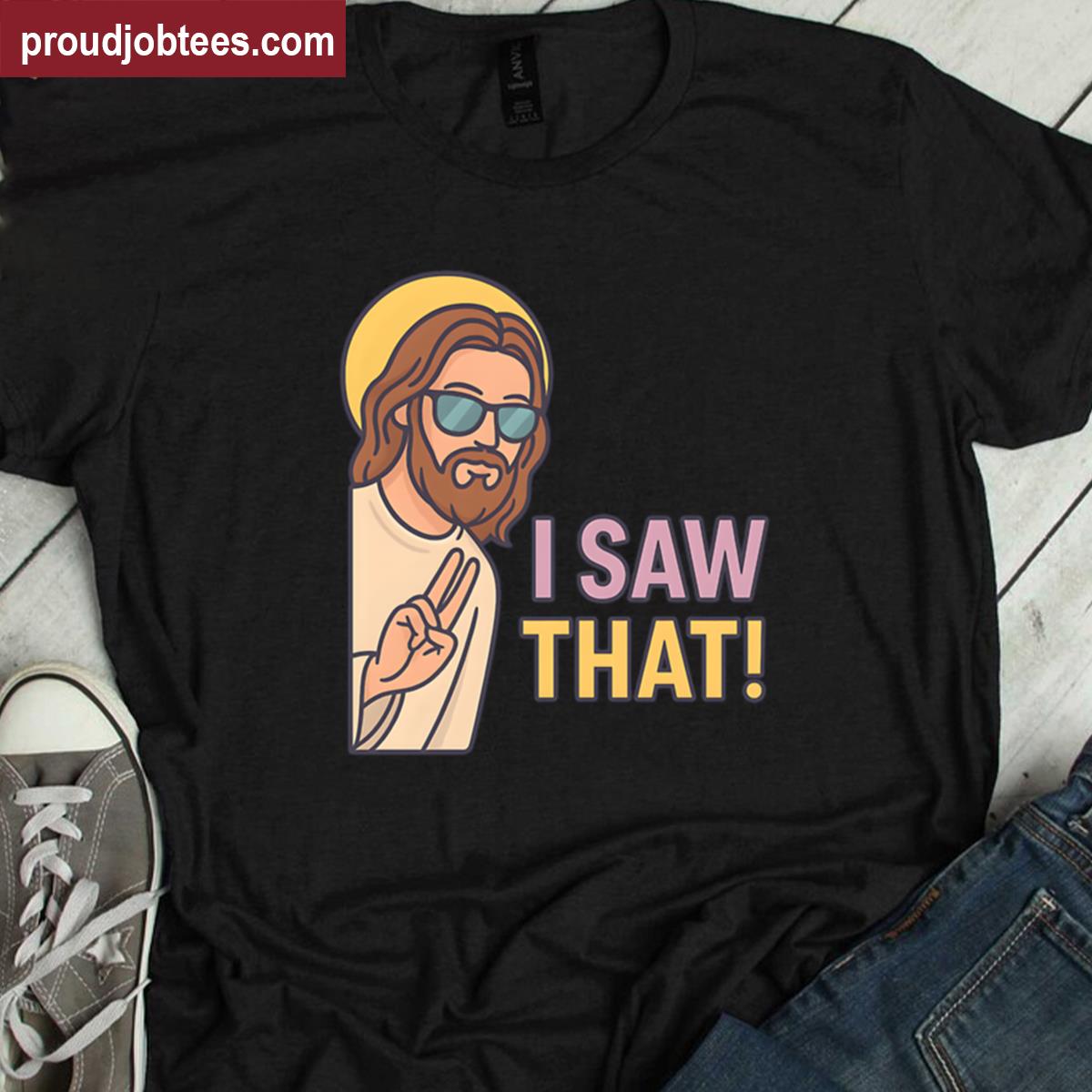 Funny Jesus Meme Graphic Tee Shirt