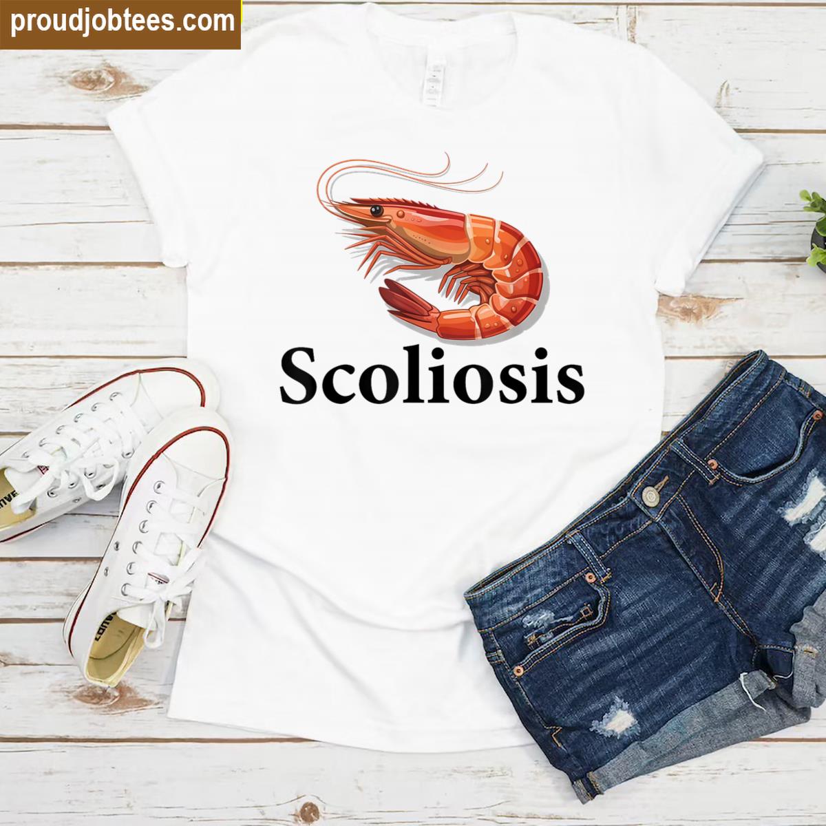 Funny Shrimp Humor Tee Shirt