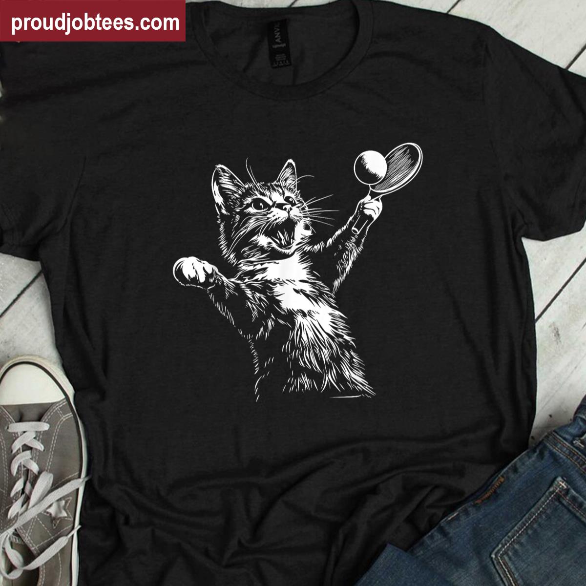 Funny Table Tennis Tee Shirt