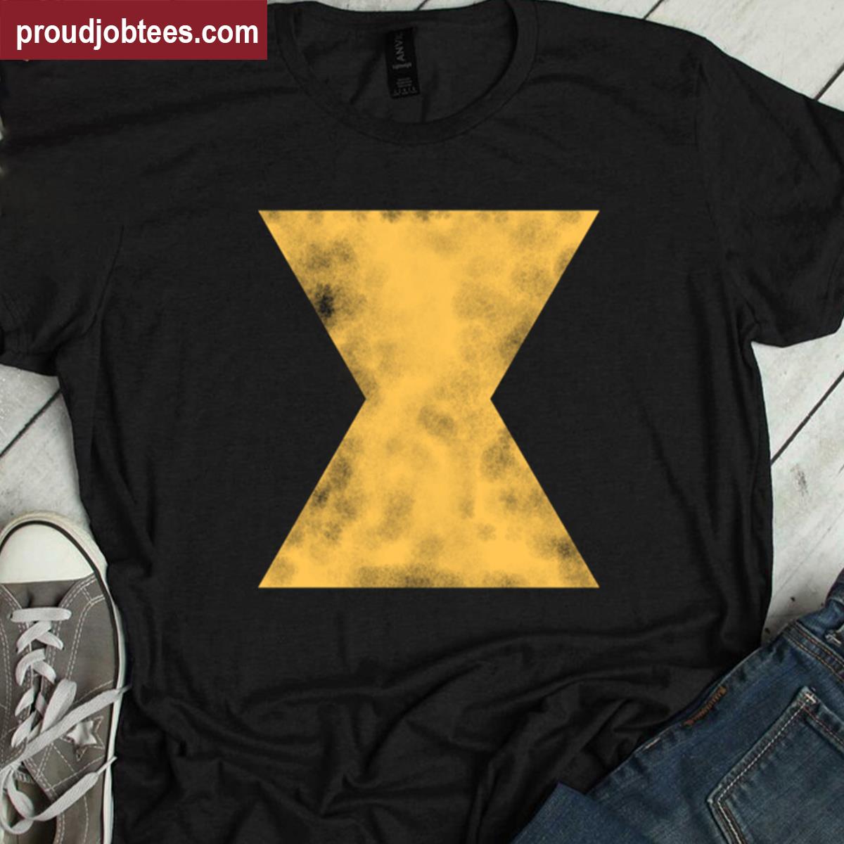 Gold Hourglass Stylish Shirt