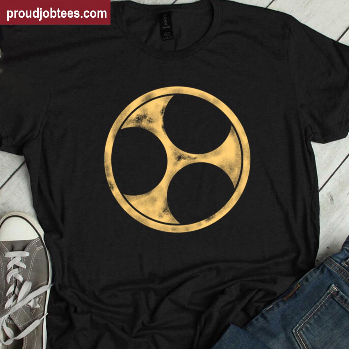 Gold Shield Design Apparel Shirt