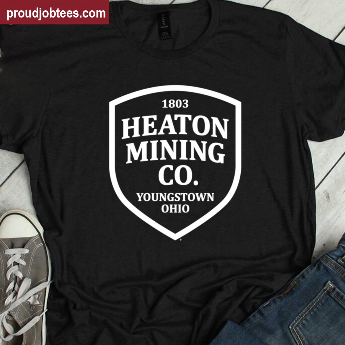 Heaton Mining Co Graphic Tee Inspired Youngstown Shirt