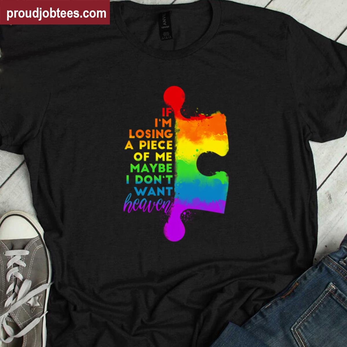 Heavenqueer Graphic Tee Inclusive Design Shirt