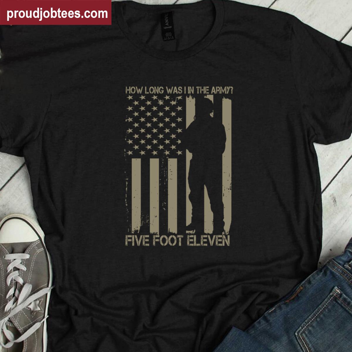 How Long Army Shirt