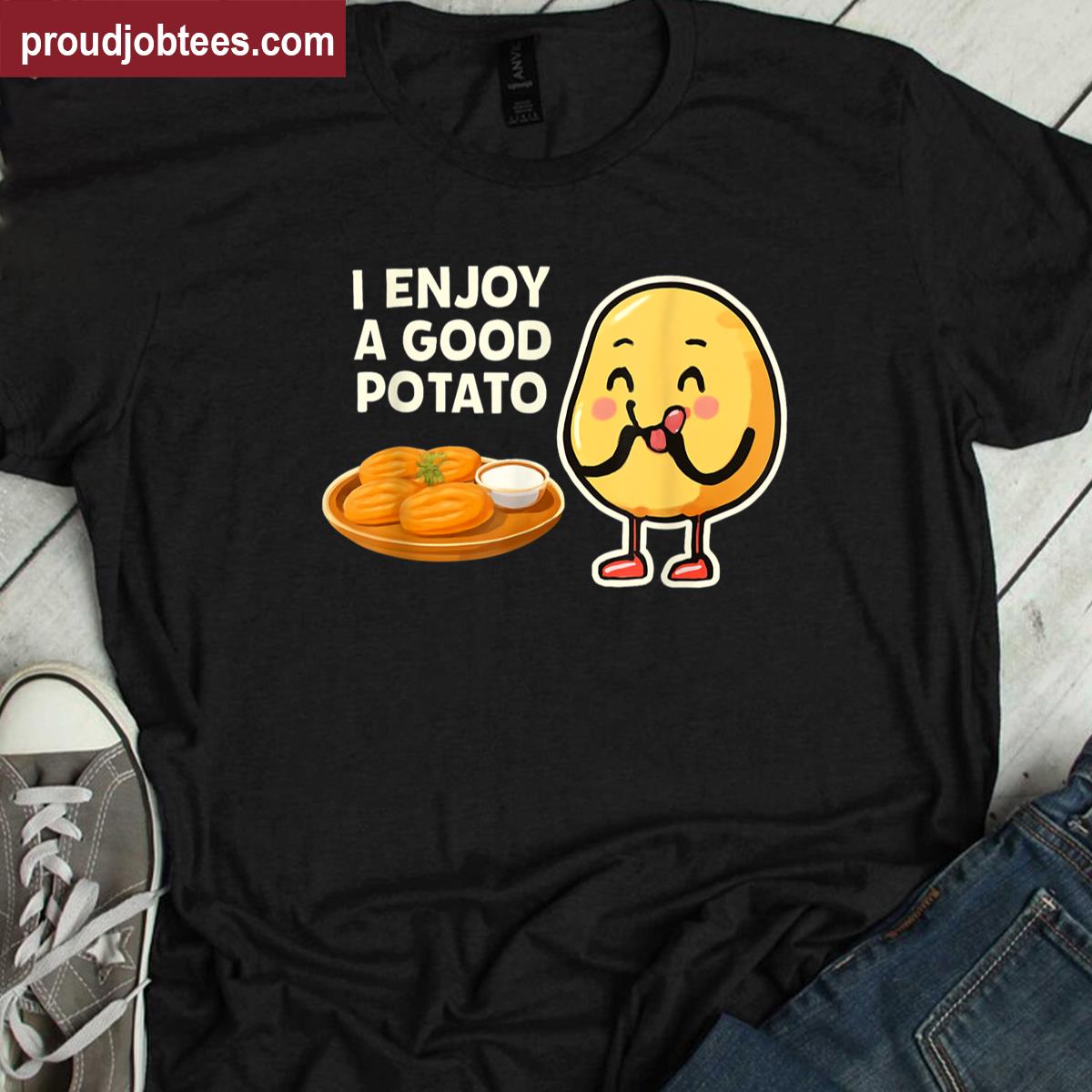 I Enjoy Vegetarian Pizza Tee Shirt